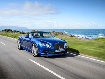 Bentley Continental GT Speed Convertible 2015 poster