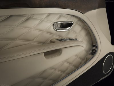 Bentley Grand Convertible Concept 2014 wooden framed poster