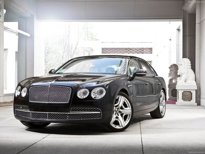 Bentley Flying Spur 2014 Poster with Hanger