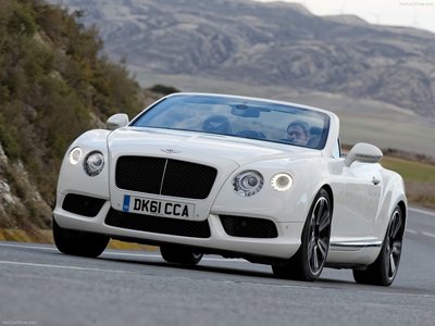 Bentley Continental GTC V8 2013 Poster with Hanger