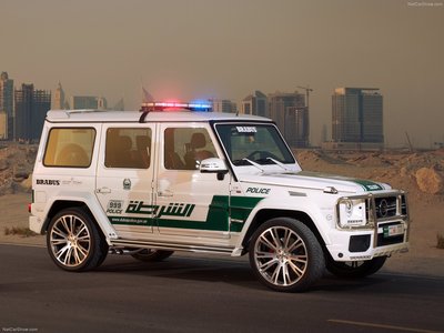 Brabus B63S 700 Widestar Dubai Police 2013 mug