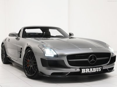 Brabus Mercedes Benz SLS AMG Roadster 2012 mouse pad