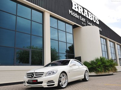 Brabus 800 Coupe 2012 wooden framed poster