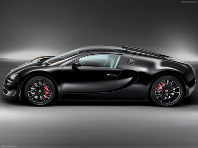 Bugatti Veyron Black Bess 2014 poster