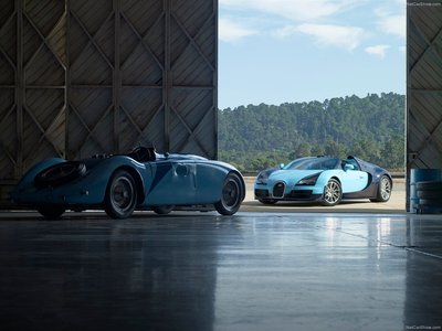 Bugatti Veyron Jean Pierre Wimille 2013 poster