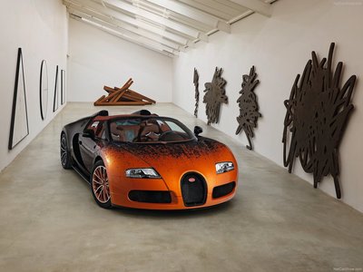 Bugatti Veyron Grand Sport Bernar Venet 2012 tote bag