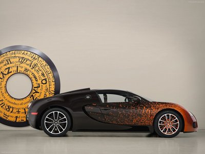 Bugatti Veyron Grand Sport Bernar Venet 2012 Poster 11559