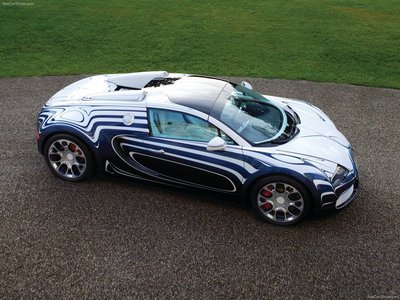 Bugatti Veyron Grand Sport LOr Blanc 2011 calendar