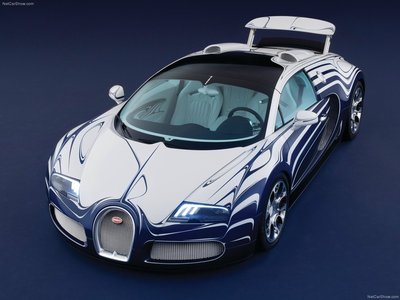 Bugatti Veyron Grand Sport LOr Blanc 2011 Mouse Pad 11578