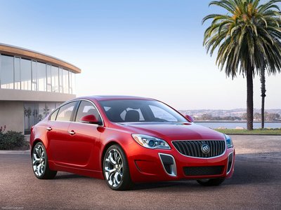 Buick Regal 2014 canvas poster