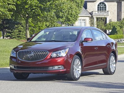 Buick LaCrosse 2014 Poster with Hanger