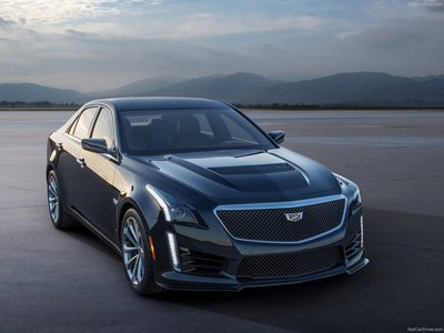 Cadillac CTS V 2016 poster