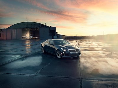 Cadillac CTS V 2016 Poster with Hanger