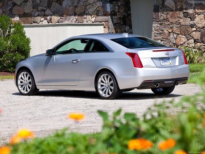 Cadillac ATS Coupe 2015 canvas poster