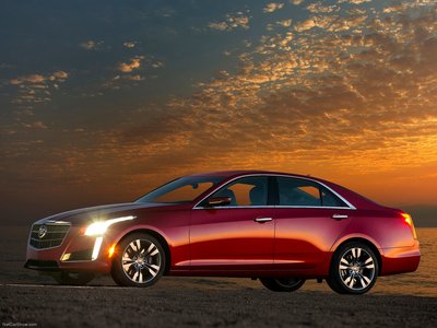 Cadillac CTS 2014 Poster with Hanger