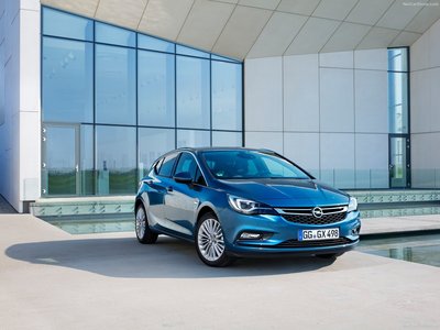 Opel Astra 2016 canvas poster