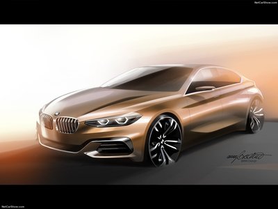 BMW Compact Sedan Concept 2015 Poster 1245599