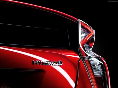 Toyota Prius 2016 metal framed poster