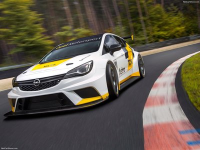 Opel Astra TCR 2016 canvas poster