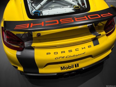 Porsche Cayman GT4 Clubsport 2016 mouse pad