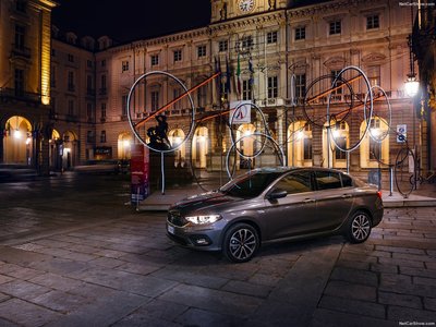 Fiat Tipo 2016 metal framed poster