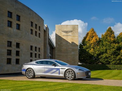Aston Martin RapidE Concept 2015 Poster with Hanger