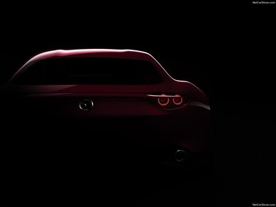 Mazda RX-Vision Concept 2015 wooden framed poster
