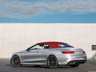 Mercedes-Benz S63 AMG 4Matic Cabriolet Edition 130 2016 wooden framed poster