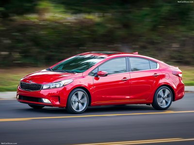 Kia Forte 2017 Poster with Hanger