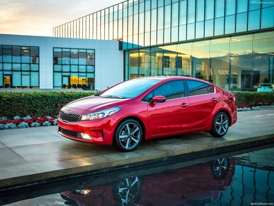 Kia Forte 2017 Poster with Hanger