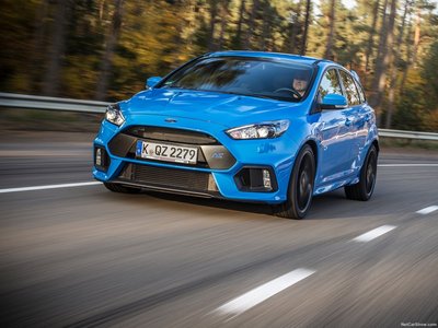 Ford Focus RS 2016 canvas poster
