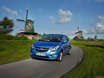 Opel Karl 2015 canvas poster