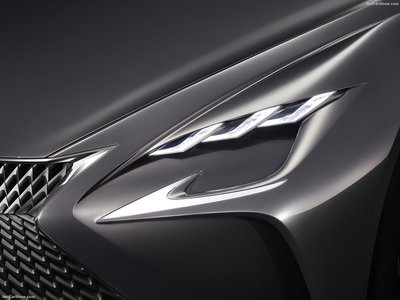 Lexus LF-FC Concept 2015 Poster with Hanger