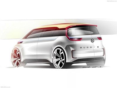 Volkswagen Budd-e Concept 2016 stickers 1250572