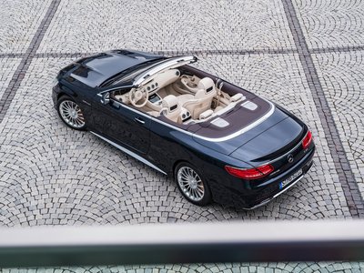 Mercedes-Benz S65 AMG Cabriolet 2017 Poster with Hanger