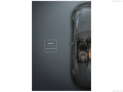 Mazda MX-5 Speedster Concept 2015 wooden framed poster