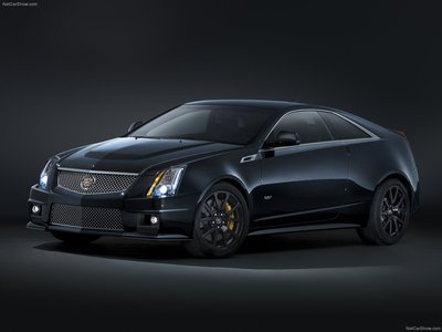 Cadillac CTS V Black Diamond Edition 2011 Poster with Hanger