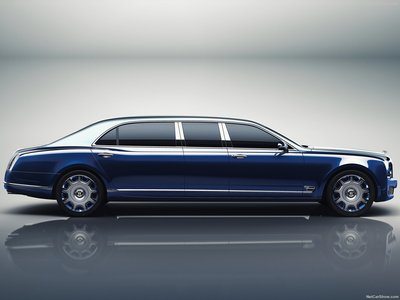 Bentley Mulsanne Grand Limousine by Mulliner 2017 Poster with Hanger