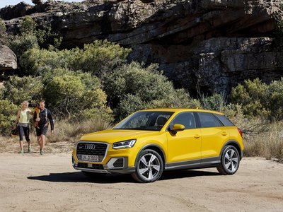 Audi Q2 2017 Poster with Hanger