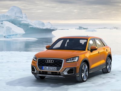 Audi Q2 2017 Poster with Hanger