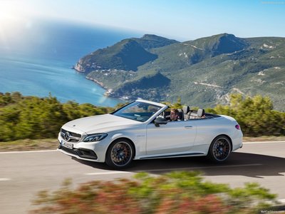 Mercedes-Benz C63 AMG Cabriolet 2017 Mouse Pad 1251886