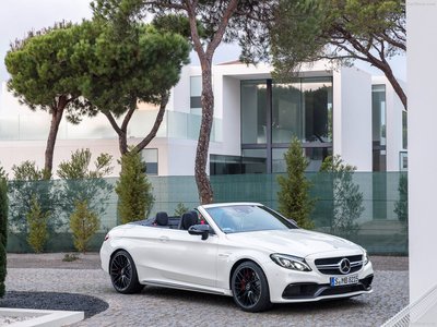 Mercedes-Benz C63 AMG Cabriolet 2017 Mouse Pad 1251890