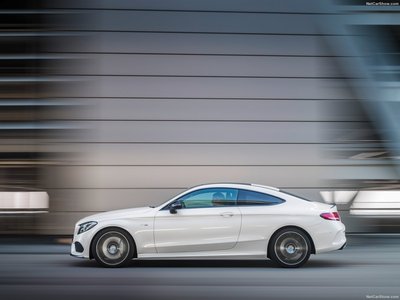 Mercedes-Benz C43 AMG 4Matic Coupe 2017 Poster with Hanger