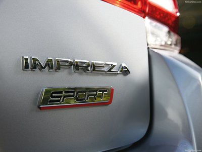 Subaru Impreza 2017 metal framed poster