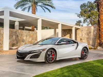 Acura NSX 2017 canvas poster