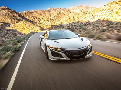 Acura NSX 2017 Poster with Hanger