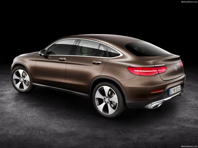 Mercedes-Benz GLC Coupe 2017 Poster with Hanger
