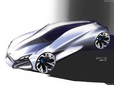 BMW Vision Next 100 Concept 2016 Poster 1253394