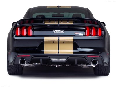 Ford Mustang Shelby GT-H 2016 wooden framed poster