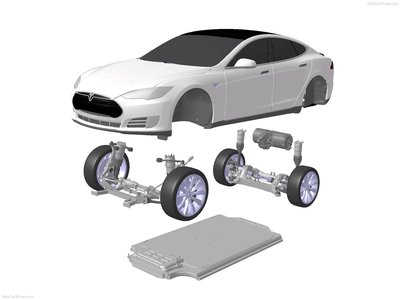 Tesla Model S 2013 stickers 1254022